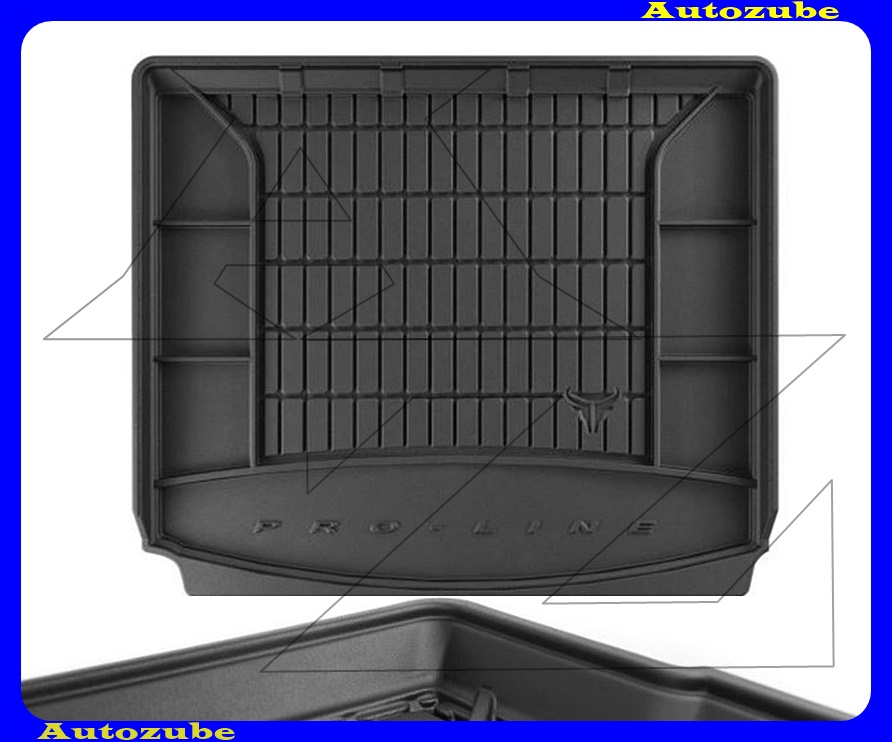 Csomagtértálca - méretpontos - 3mm vastagságú - 30-40mm magas peremmel - 100% kíválló mínőségű gumi Csomagtértálca - méretpontos - 3mm vastagságú - 30-40mm magas peremmel - 100% kíválló mínőségű gumi