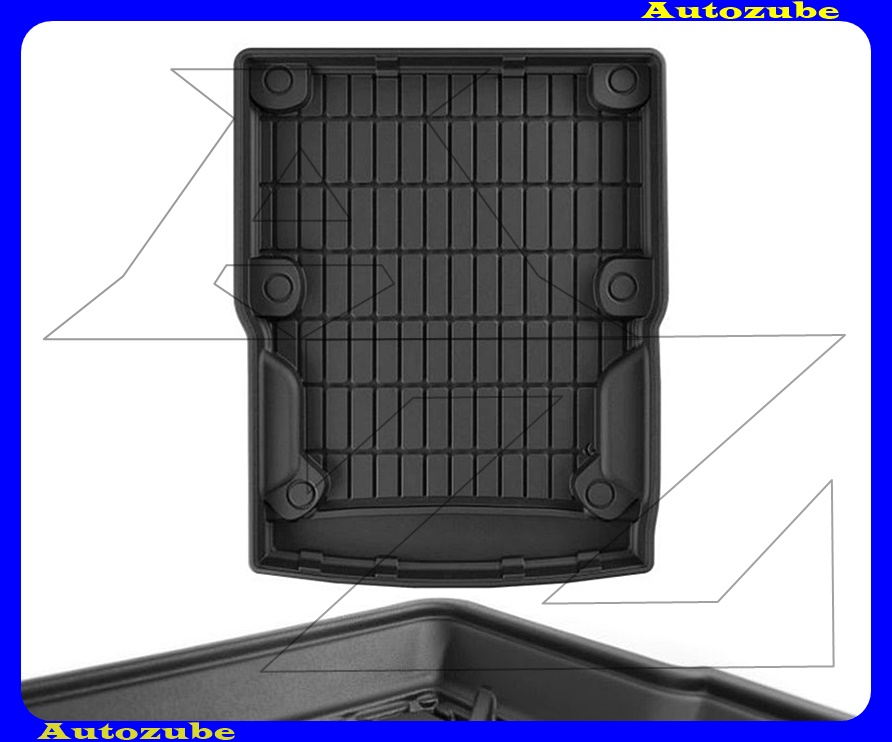 Csomagtértálca - méretpontos - 3mm vastagságú - 30-40mm magas peremmel - 100% kíválló mínőségű gumi Csomagtértálca - méretpontos - 3mm vastagságú - 30-40mm magas peremmel - 100% kíválló mínőségű gumi