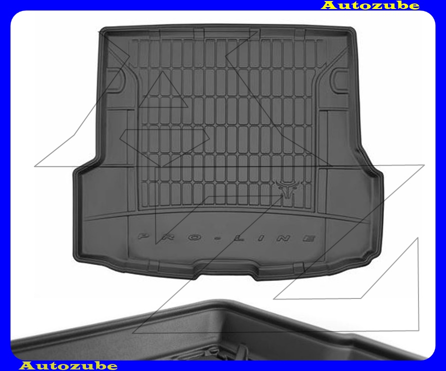 Csomagtértálca - méretpontos - 3mm vastagságú - 30-40mm magas peremmel - 100% kíválló mínőségű gumi Csomagtértálca - méretpontos - 3mm vastagságú - 30-40mm magas peremmel - 100% kíválló mínőségű gumi