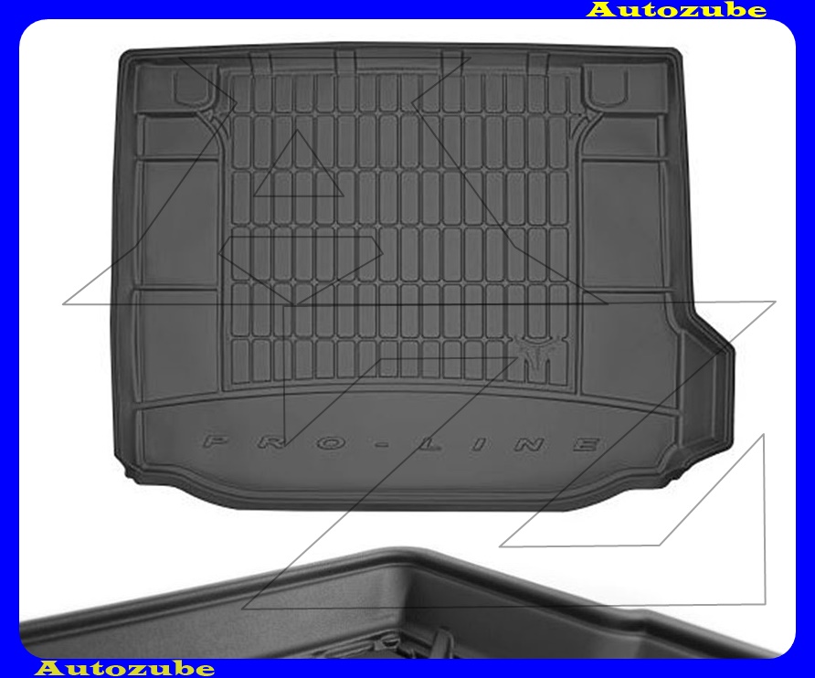 Csomagtértálca - méretpontos - 3mm vastagságú - 30-40mm magas peremmel - 100% kíválló mínőségű gumi Csomagtértálca - méretpontos - 3mm vastagságú - 30-40mm magas peremmel - 100% kíválló mínőségű gumi