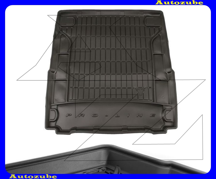 Csomagtértálca - méretpontos - 3mm vastagságú - 30-40mm magas peremmel - 100% kíválló mínőségű gumi Csomagtértálca - méretpontos - 3mm vastagságú - 30-40mm magas peremmel - 100% kíválló mínőségű gumi