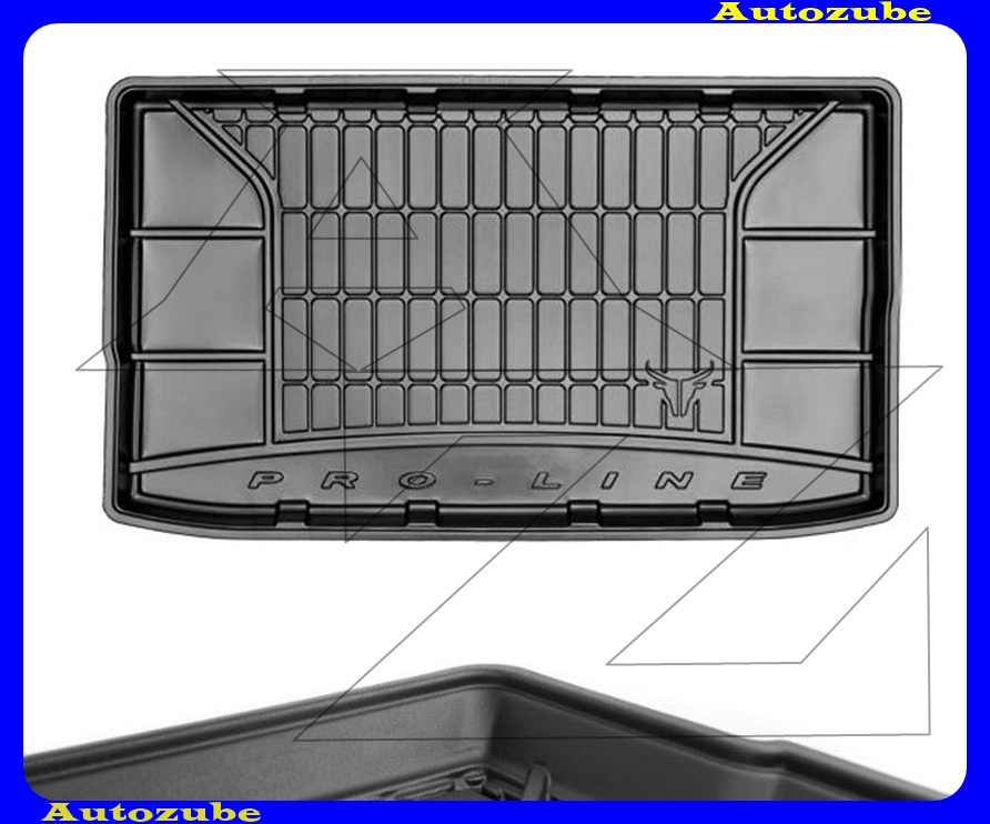 Csomagtértálca - méretpontos - 3mm vastagságú - 30-40mm magas peremmel - 100% kíválló mínőségű gumi Csomagtértálca - méretpontos - 3mm vastagságú - 30-40mm magas peremmel - 100% kíválló mínőségű gumi