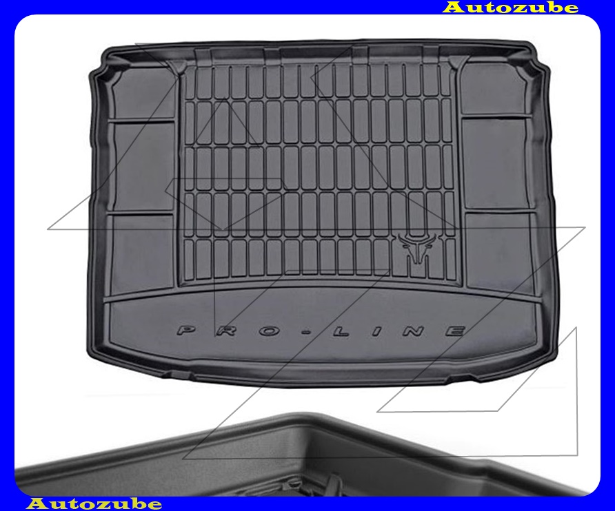 Csomagtértálca - méretpontos - 3mm vastagságú - 30-40mm magas peremmel - 100% kíválló mínőségű gumi Csomagtértálca - méretpontos - 3mm vastagságú - 30-40mm magas peremmel - 100% kíválló mínőségű gumi