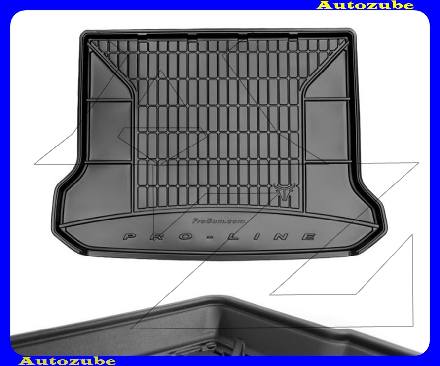 Csomagtértálca - méretpontos - 3mm vastagságú - 30-40mm magas peremmel - 100% kíválló mínőségű gumi Csomagtértálca - méretpontos - 3mm vastagságú - 30-40mm magas peremmel - 100% kíválló mínőségű gumi