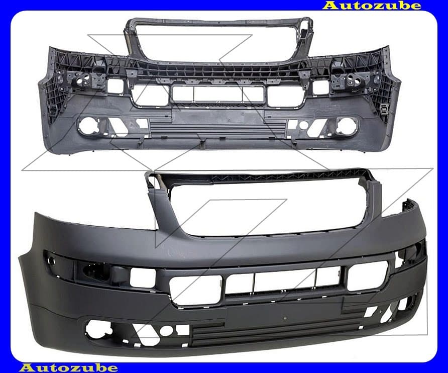 Első lökhárító sötétszürke Első lökhárító sötétszürke