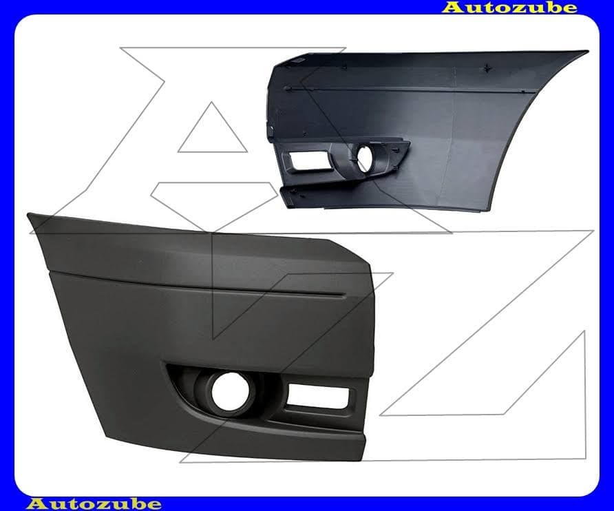 Első lökhárító jobb, ködlámpás, világosszürke Első lökhárító jobb, ködlámpás, világosszürke