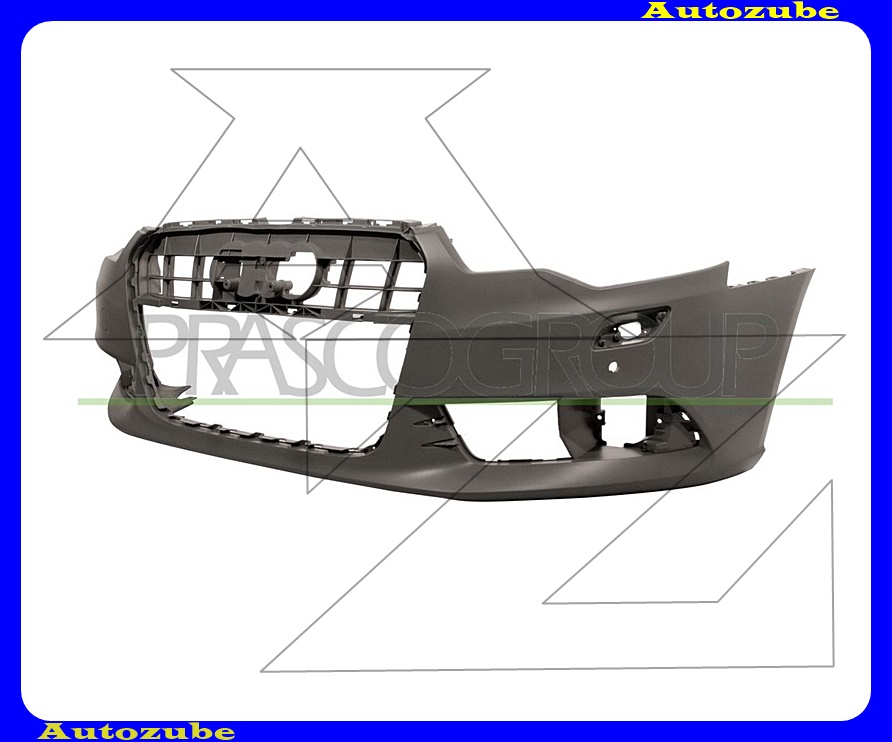 Első lökhárító alapozott, fényszórómosós és szenzoros Első lökhárító alapozott, fényszórómosós és szenzoros