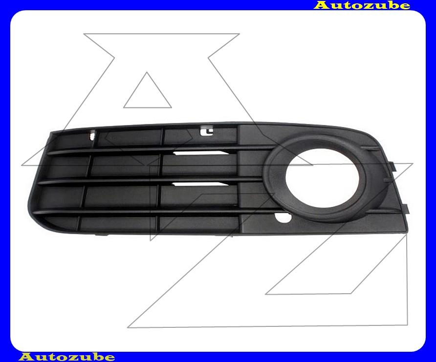 Első lökhárító rács bal, fekete Első lökhárító rács bal, fekete