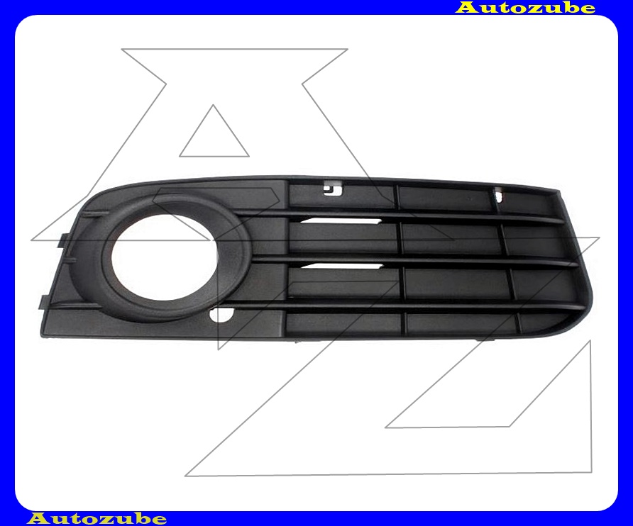 Első lökhárító rács jobb, fekete Első lökhárító rács jobb, fekete