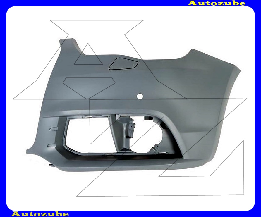 Első lökhárító bal, alapozott, fényszórómosós és szenzoros Első lökhárító bal, alapozott, fényszórómosós és szenzoros