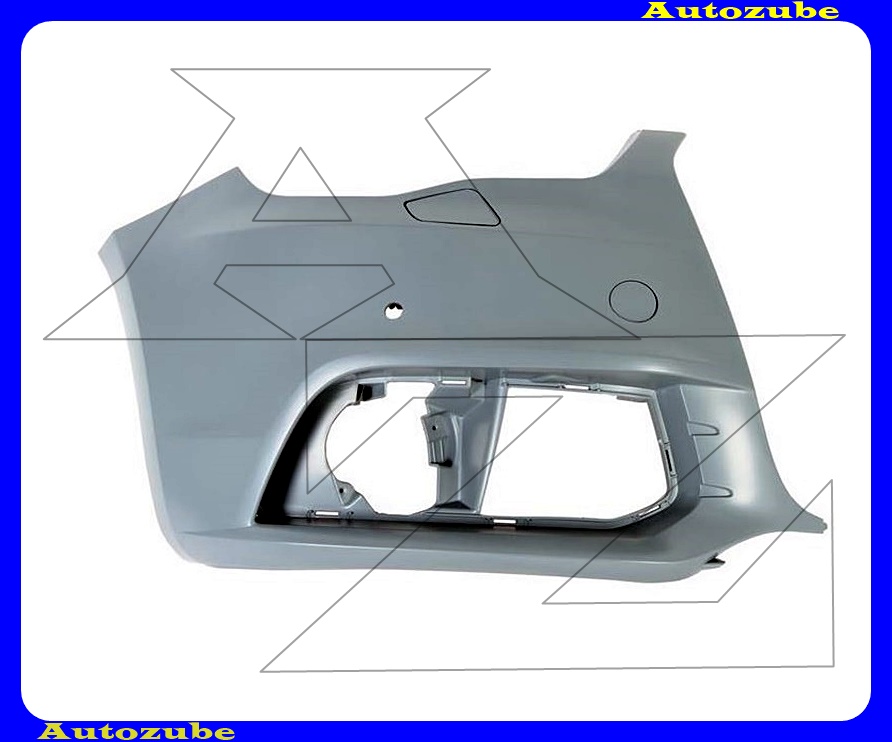 Első lökhárító jobb, alapozott, fényszórómosós és szenzoros Első lökhárító jobb, alapozott, fényszórómosós és szenzoros