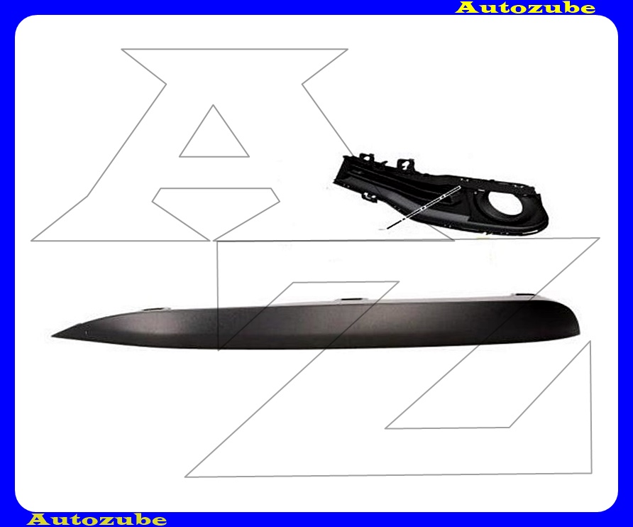 Első lökhárító rács díszléc bal Első lökhárító rács díszléc bal