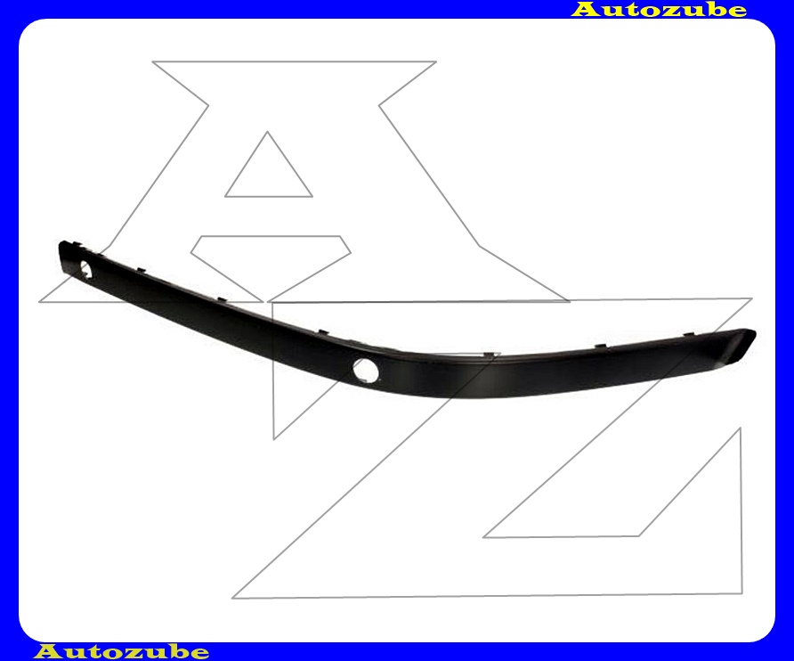 Első lökhárító díszléc bal, alapozott, radaros Első lökhárító díszléc bal, alapozott, radaros