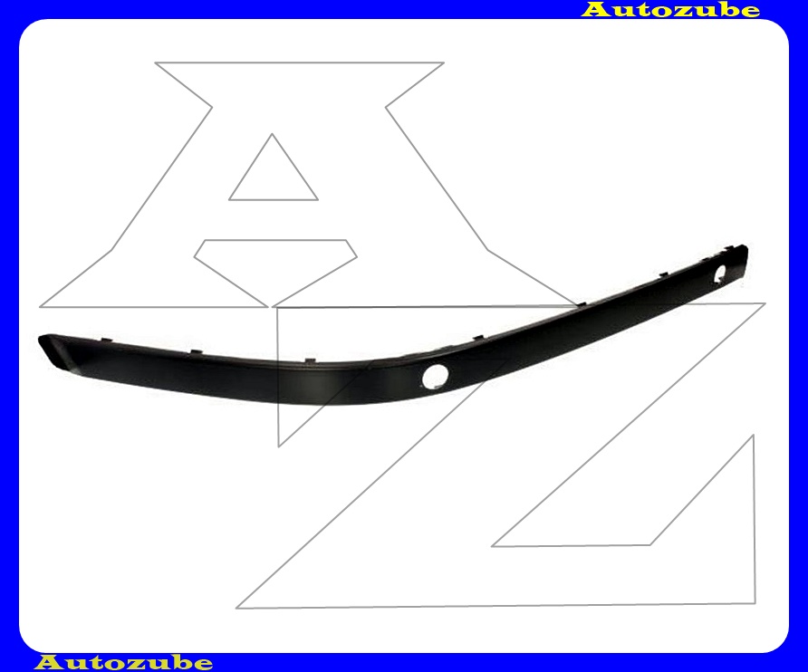 Első lökhárító díszléc jobb, alapozott, radaros Első lökhárító díszléc jobb, alapozott, radaros