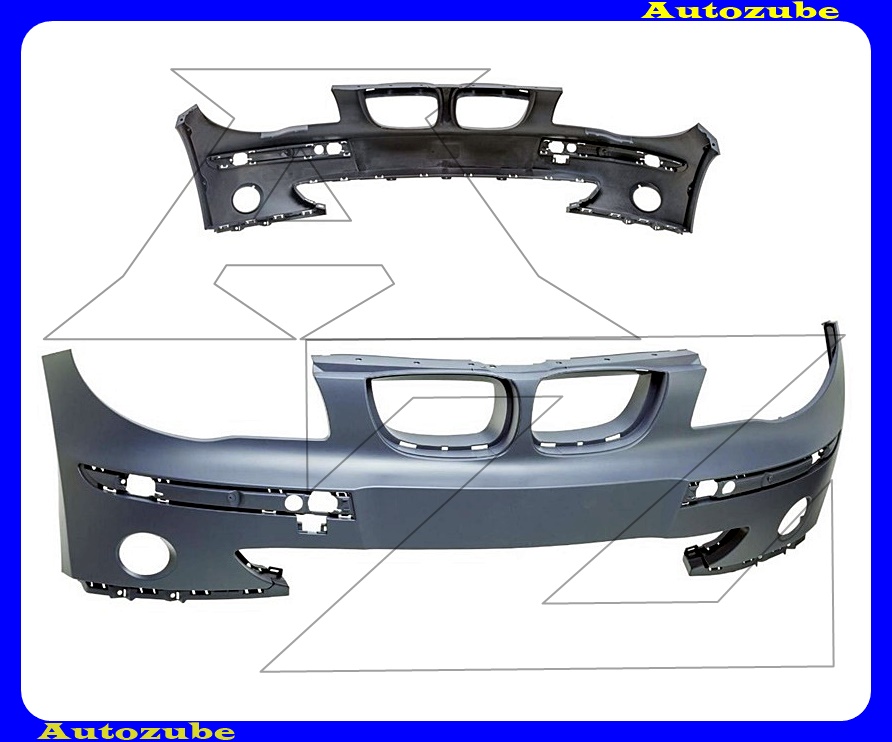 Első lökhárító alapozott Első lökhárító alapozott