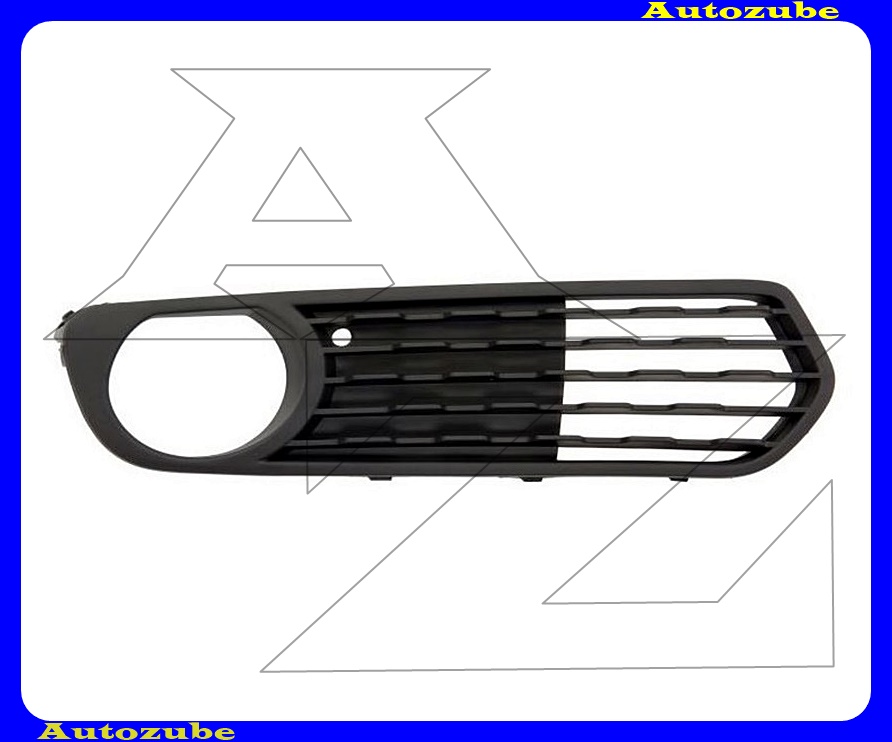 Első lökhárító rács jobb, ködlámpás, félig nyitott Első lökhárító rács jobb, ködlámpás, félig nyitott