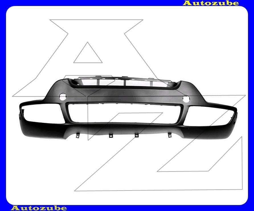 Első lökhárító alapozott, szenzoros Első lökhárító alapozott, szenzoros