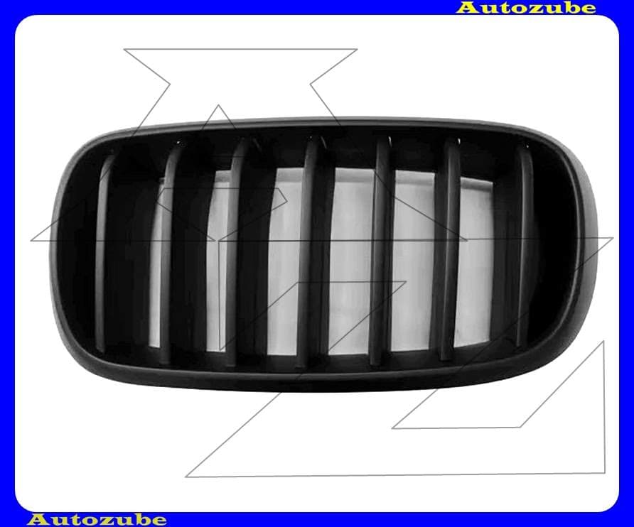 Hűtődíszrács bal, fekete kerettel, fekete bordákkal Hűtődíszrács bal, fekete kerettel, fekete bordákkal