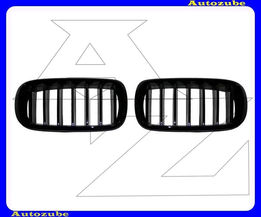 Hűtődíszrács szett, feketére fényezett (bal+jobb) Hűtődíszrács szett, feketére fényezett (bal+jobb)