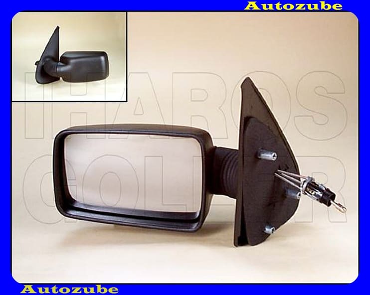 Visszapillantó tükör bal, manuális, tükörlappal, fekete borítással Visszapillantó tükör bal, manuális, tükörlappal, fekete borítással