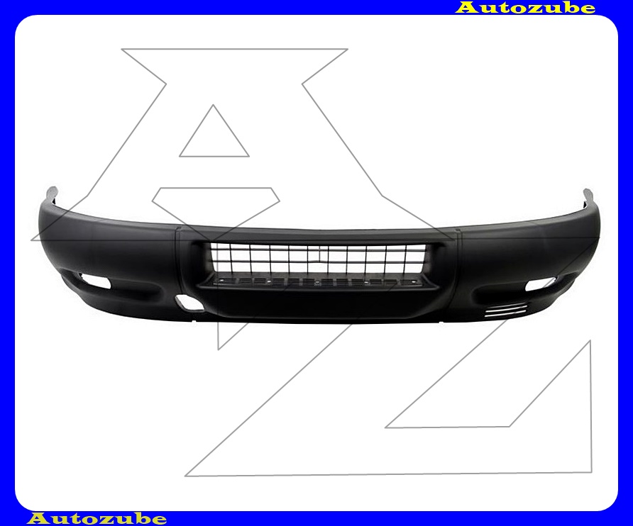 Első lökhárító fekete, ködlámpás Első lökhárító fekete, ködlámpás