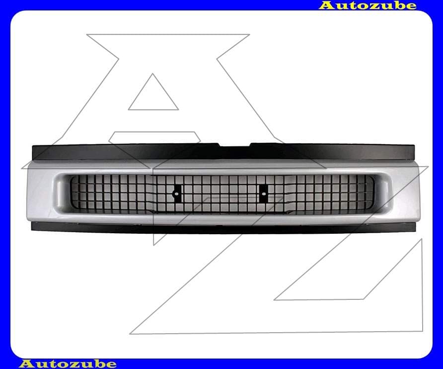 Hűtődíszrács komplett, ezüst Hűtődíszrács komplett, ezüst