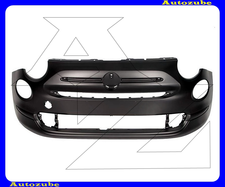 Első lökhárító alapozott Első lökhárító alapozott