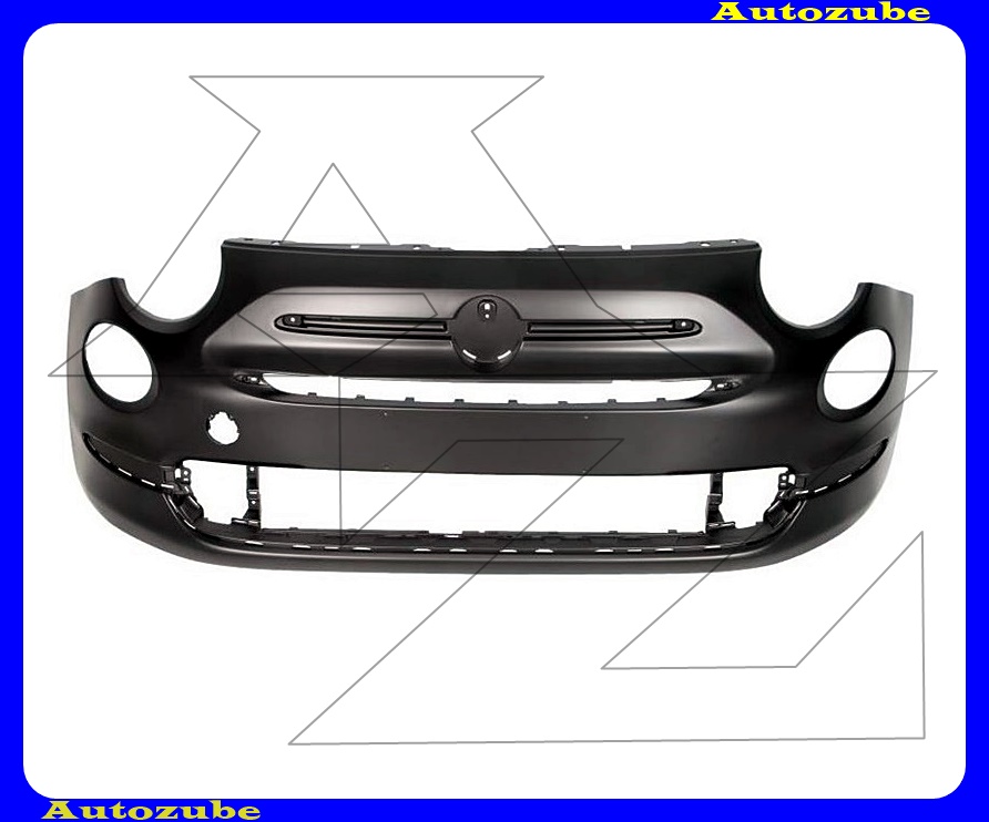 Első lökhárító alapozott Első lökhárító alapozott