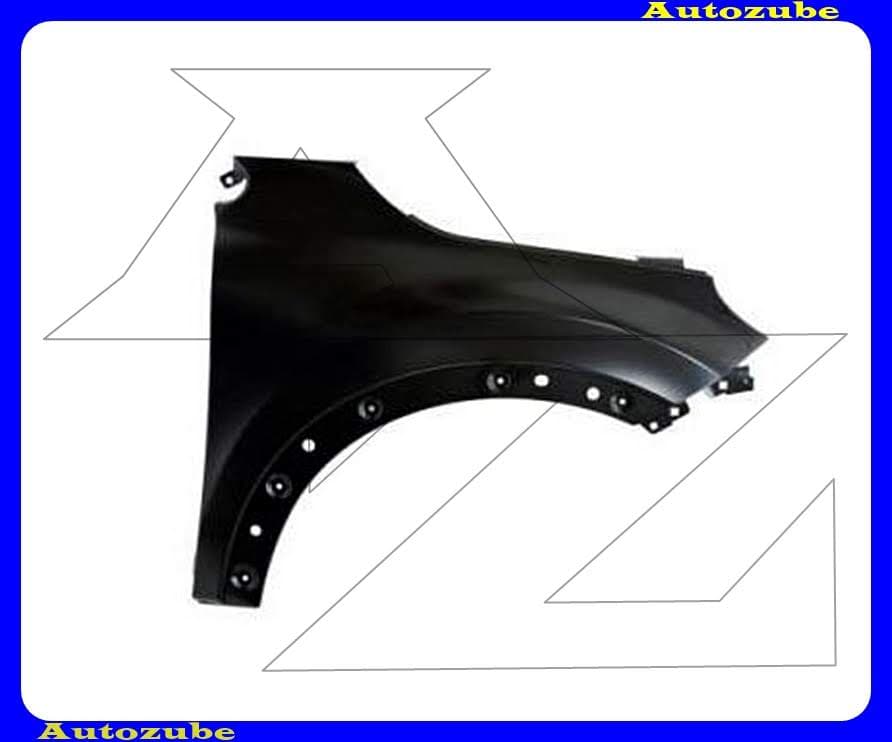 Első sárvédő jobb, kerékjárati díszléclyukkal Első sárvédő jobb, kerékjárati díszléclyukkal