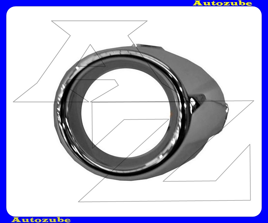 Első lökhárító ködlámpa keret bal, króm Első lökhárító ködlámpa keret bal, króm