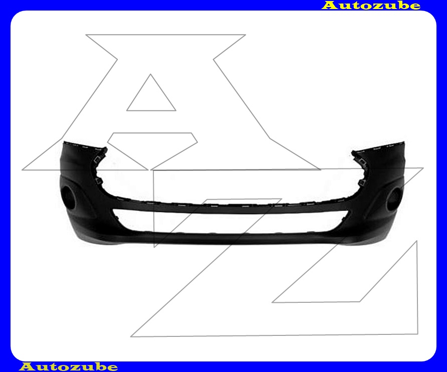 Első lökhárító alsó rész, fekete Első lökhárító alsó rész, fekete