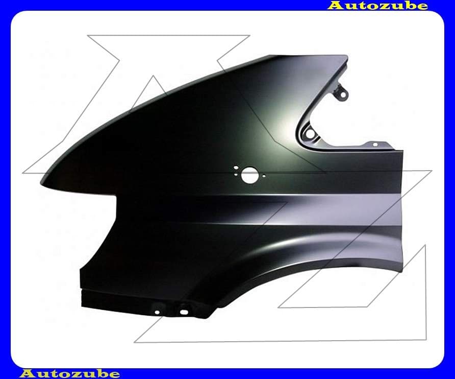 Első sárvédő bal, oldalvillogós Első sárvédő bal, oldalvillogós