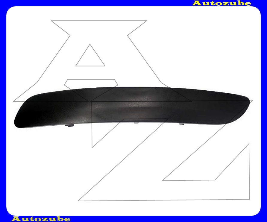 Első lökhárító díszléc bal, fekete Első lökhárító díszléc bal, fekete