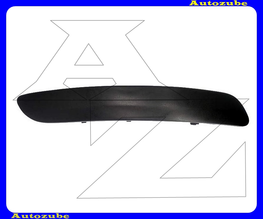 Első lökhárító díszléc jobb, fekete Első lökhárító díszléc jobb, fekete