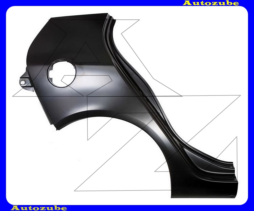 Hátsó sárvédő jobb Hátsó sárvédő jobb