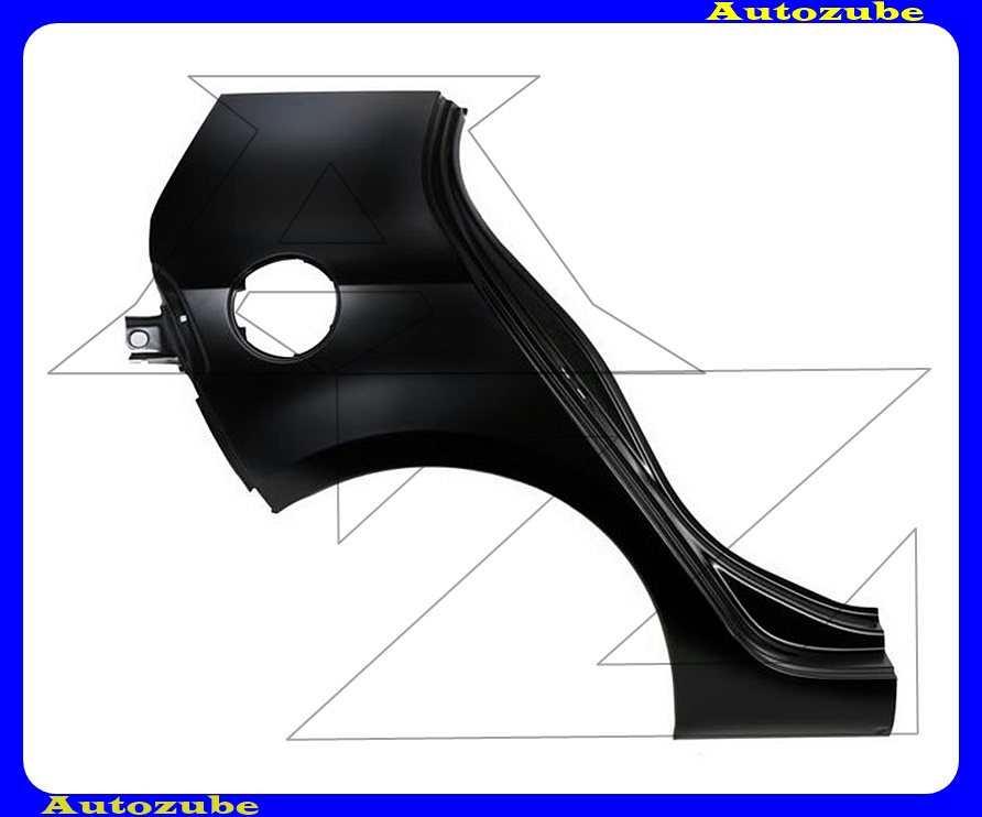 Hátsó sárvédő jobb Hátsó sárvédő jobb