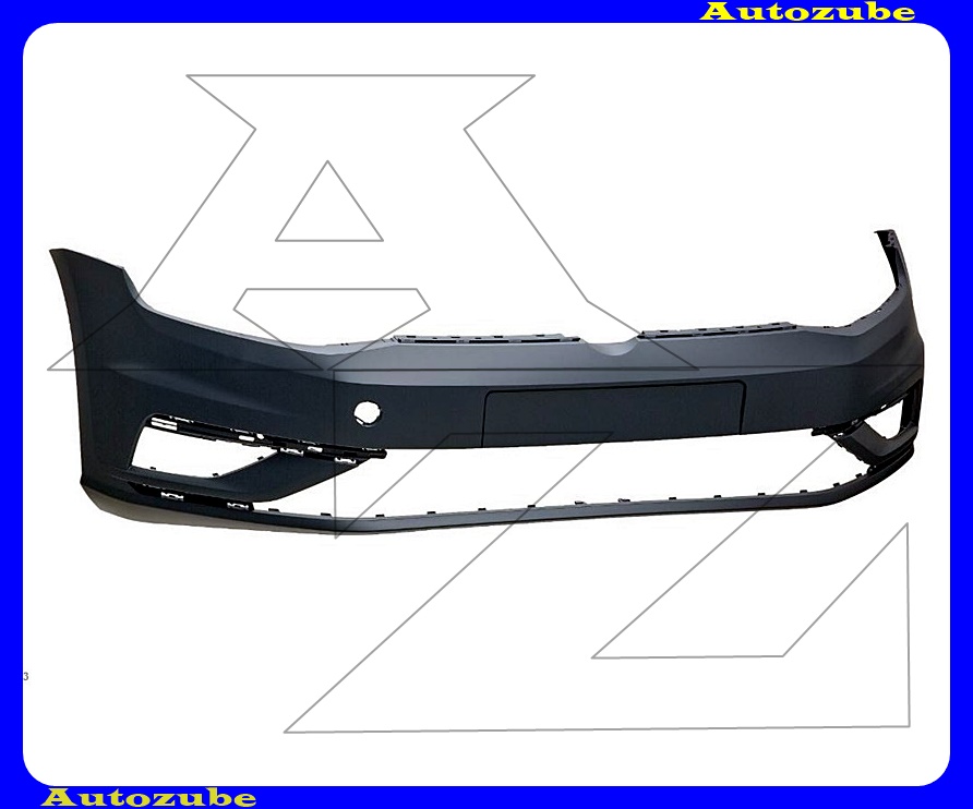 Első lökhárító alapozott (szenzor és fényszórómosó jelöléssel) Első lökhárító alapozott (szenzor és fényszórómosó jelöléssel)