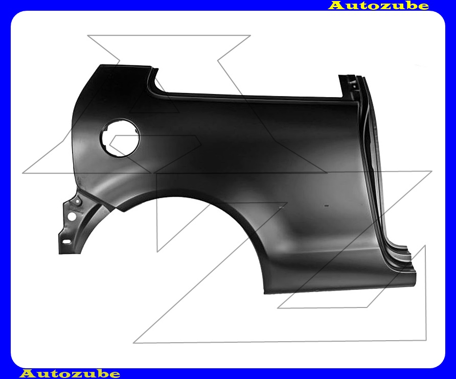 Hátsó sárvédő jobb Hátsó sárvédő jobb