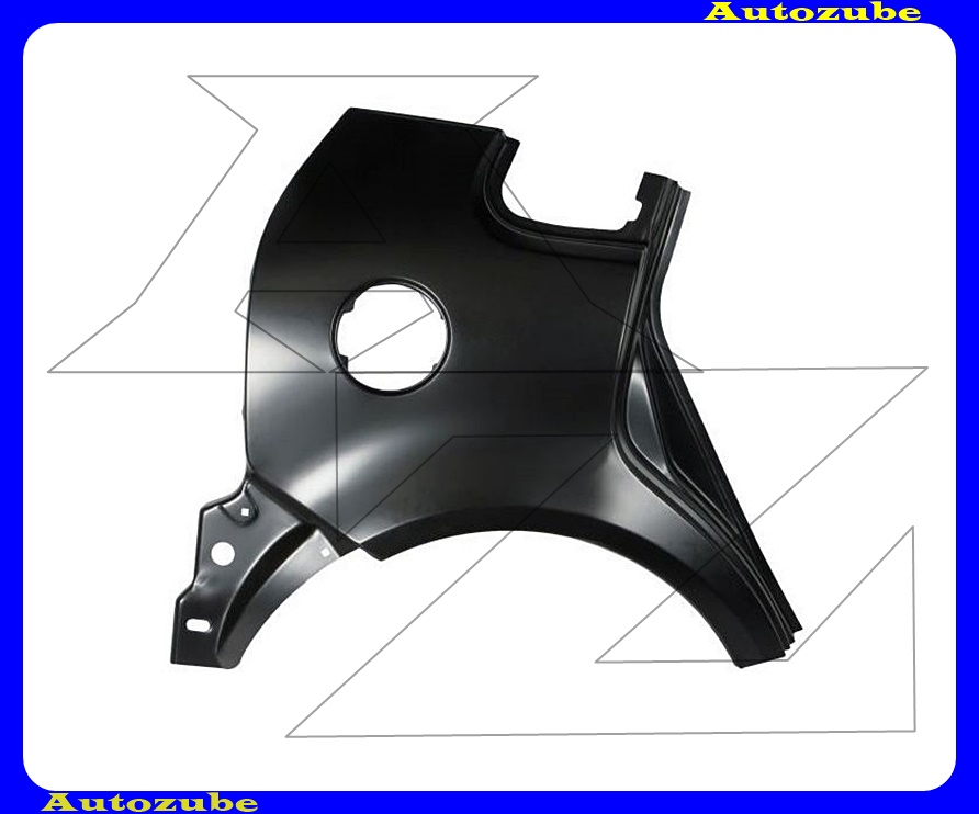 Hátsó sárvédő jobb Hátsó sárvédő jobb