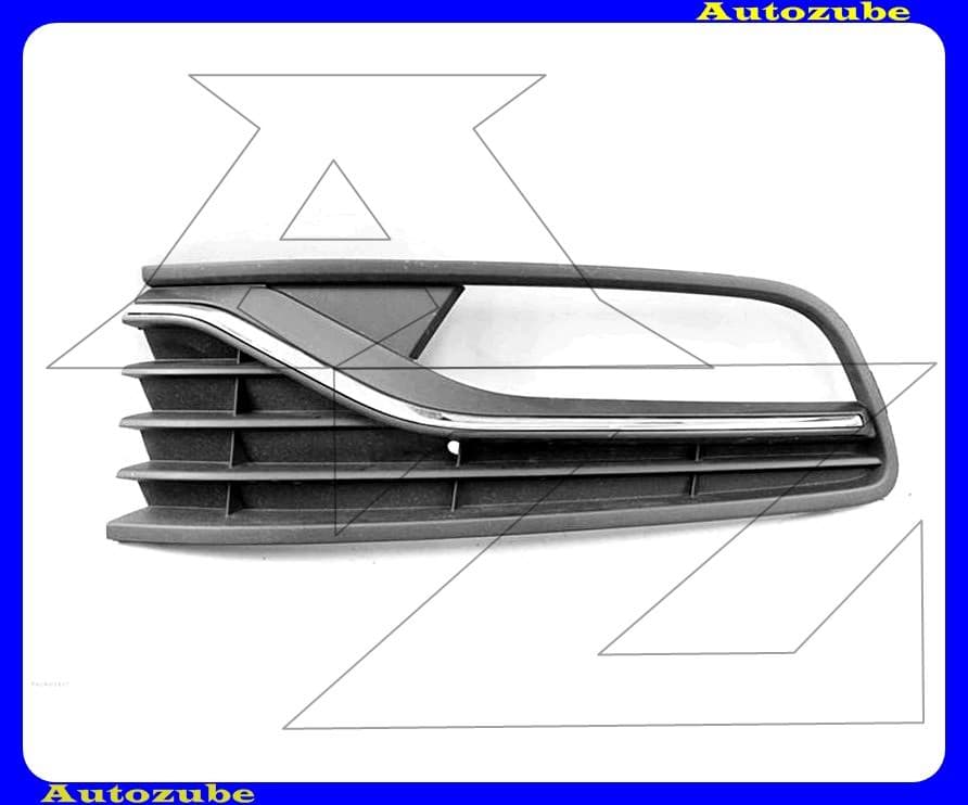 Első lökhárító rács bal, ködlámpás, krómdíszléccel Első lökhárító rács bal, ködlámpás, krómdíszléccel