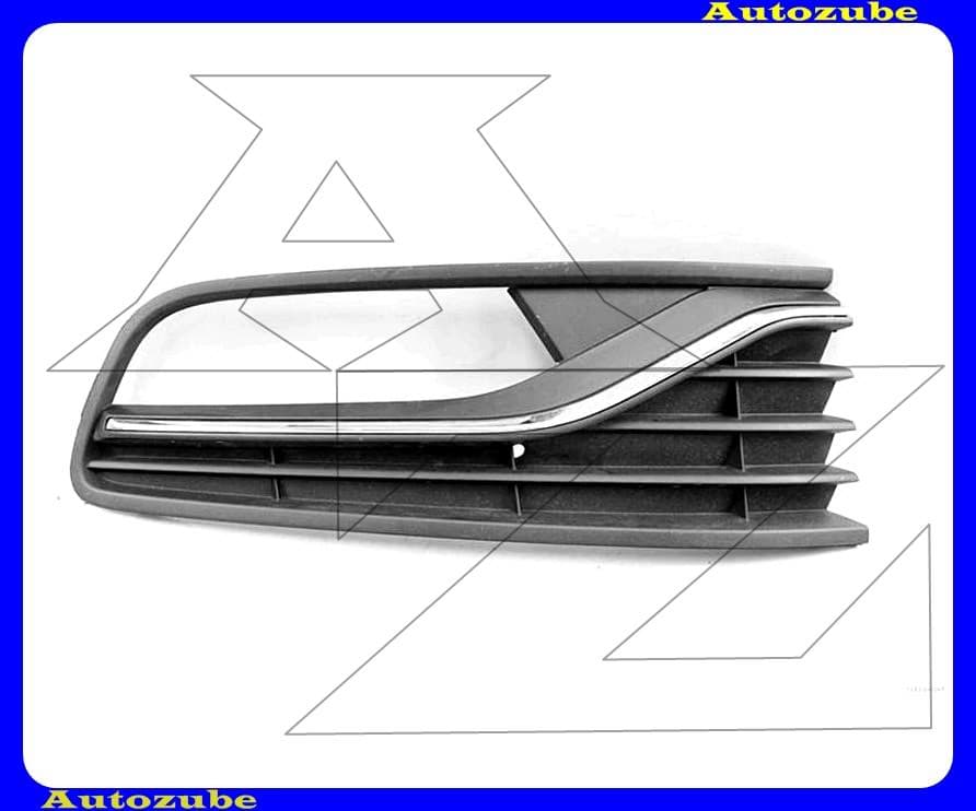 Első lökhárító rács jobb, ködlámpás, krómdíszléccel Első lökhárító rács jobb, ködlámpás, krómdíszléccel
