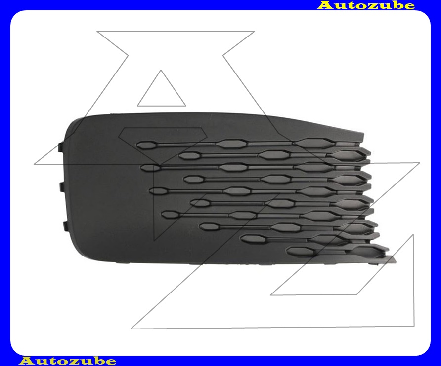 Első lökhárító rács jobb fekete Első lökhárító rács jobb fekete