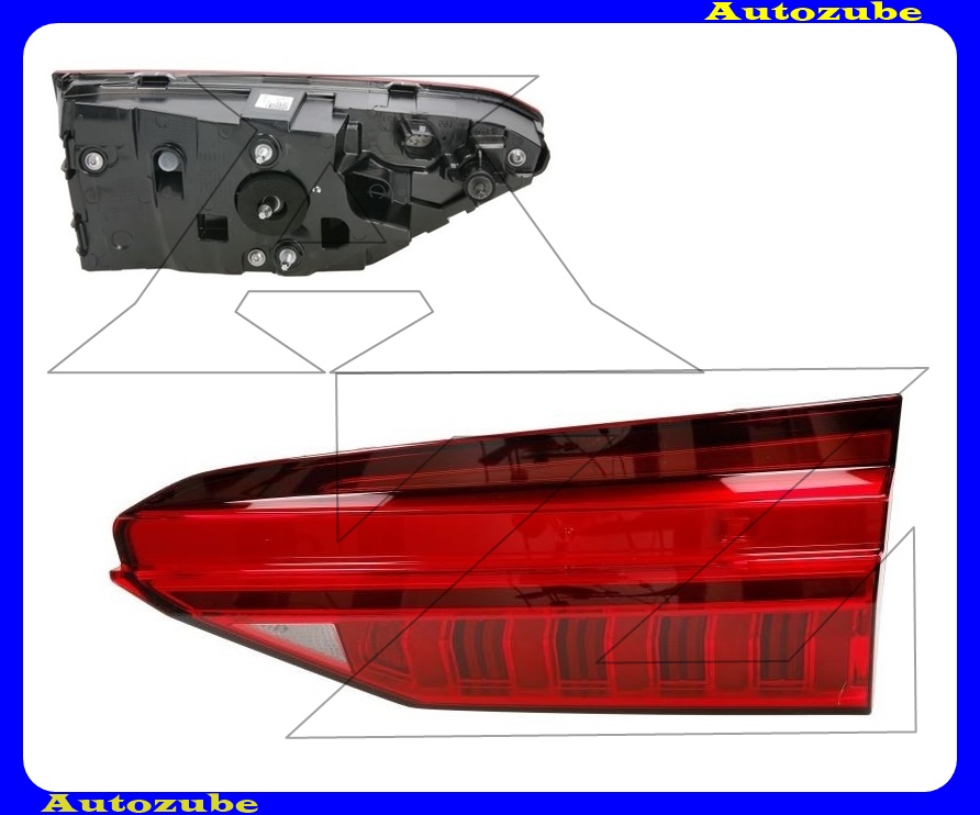 Hátsó lámpa jobb belső Hátsó lámpa jobb belső