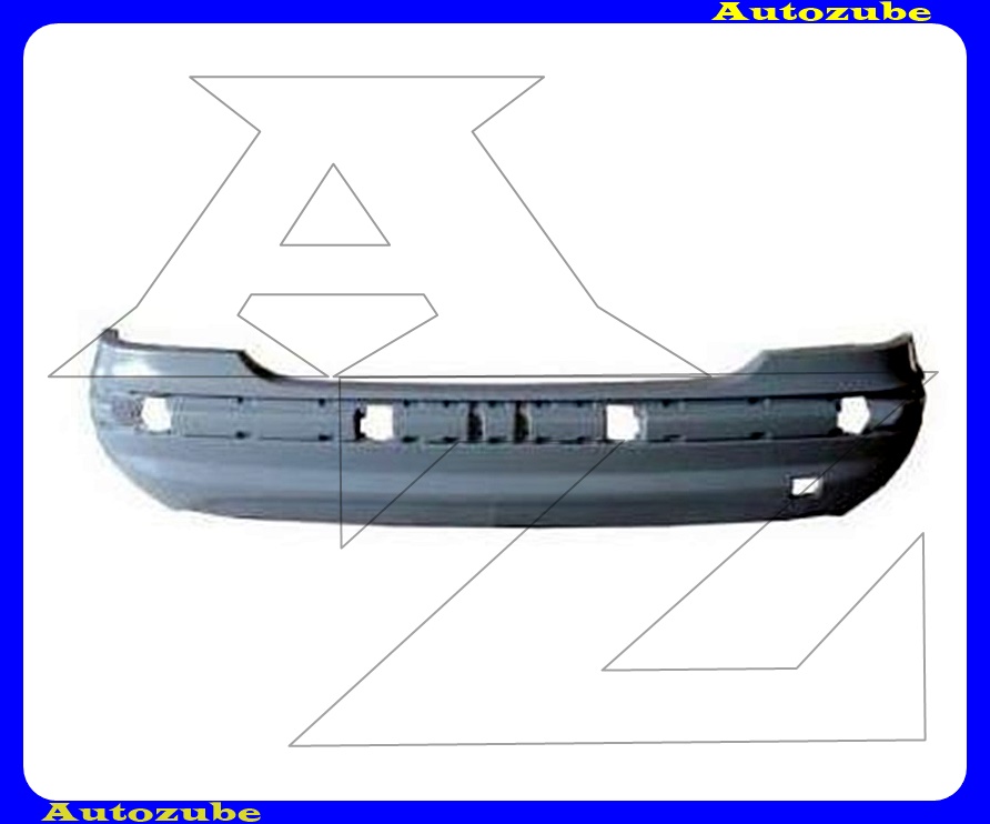 Hátsó lökhárító alapozott Hátsó lökhárító alapozott