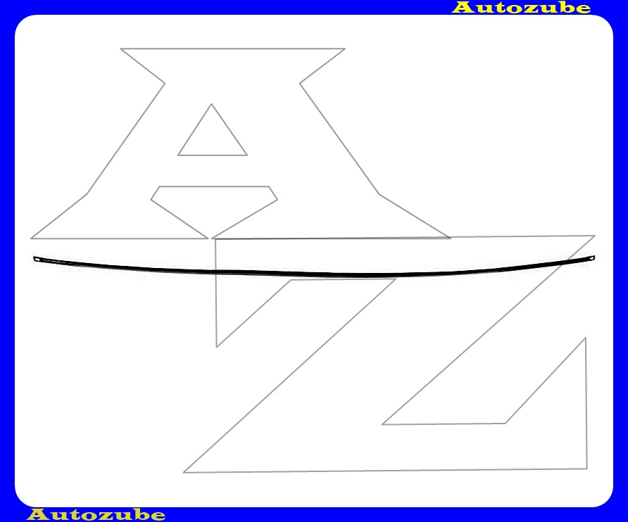 Hátsó lökhárító krómdíszléc középső Hátsó lökhárító krómdíszléc középső