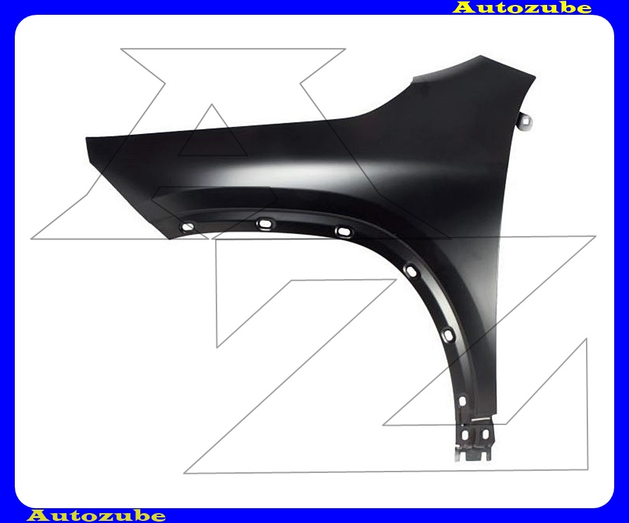 Első sárvédő bal (alumínium) /RENDELÉSRE/ Első sárvédő bal (alumínium) /RENDELÉSRE/