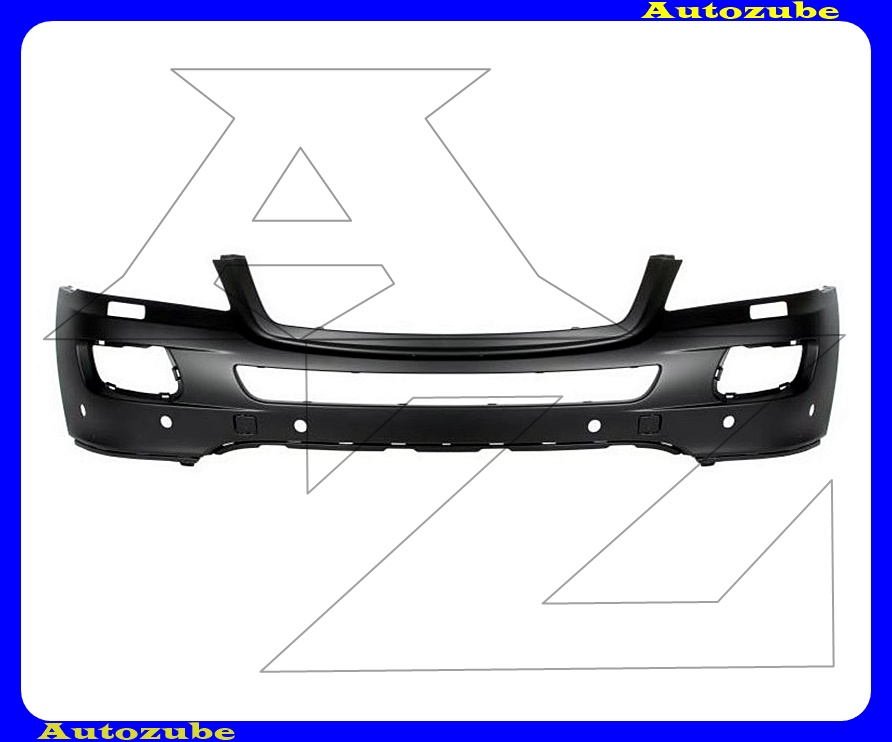 Első lökhárító fényezhető, fényszóró mosós, szenzoros Első lökhárító fényezhető, fényszóró mosós, szenzoros