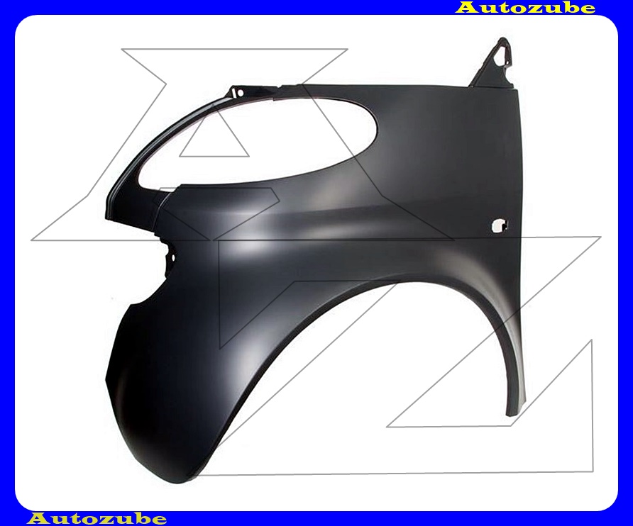 Első sárvédő bal Első sárvédő bal