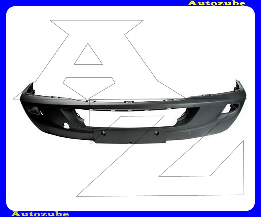 Első lökhárító fekete, ködlámpás Első lökhárító fekete, ködlámpás