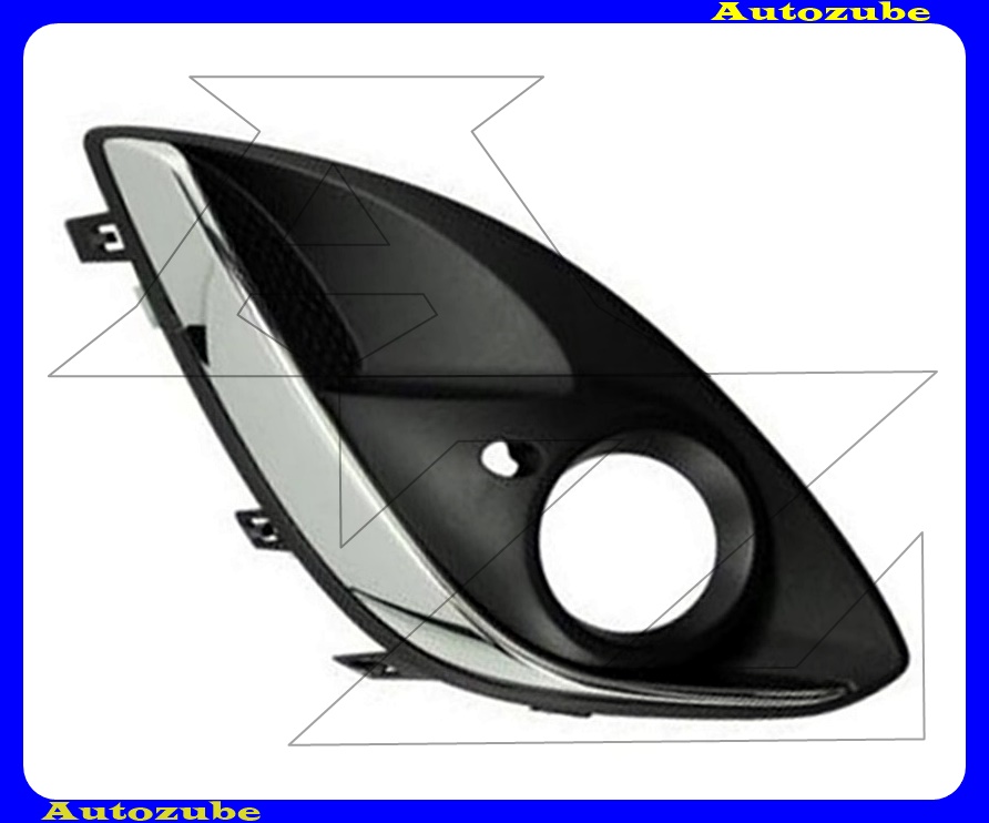 Első lökhárító rács jobb, ködlámpás Első lökhárító rács jobb, ködlámpás